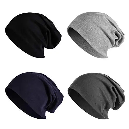 Cotton Knitted Slouchy Hat Sun Hat Warm Windproof Beanie Hip-Hop Hats Ski Baggy Beanies Skullies Unisex Men Women Hedging Cap
