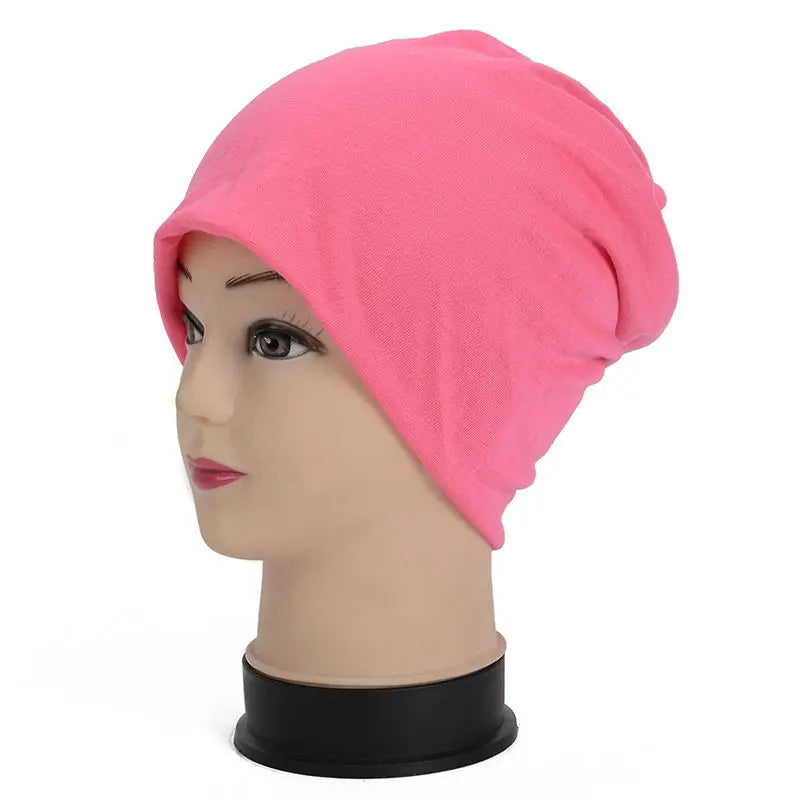 Cotton Knitted Slouchy Hat Sun Hat Warm Windproof Beanie Hip-Hop Hats Ski Baggy Beanies Skullies Unisex Men Women Hedging Cap