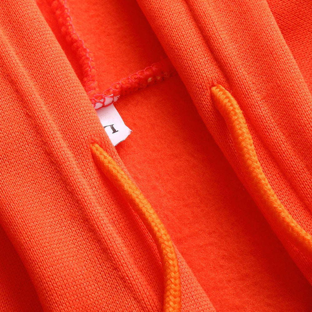 Men Reflective Stripe Hooded Jacket Patchwork Hoodies Road Work High Visibility Pullover Workwear Coat Color Block Hooded Tops
