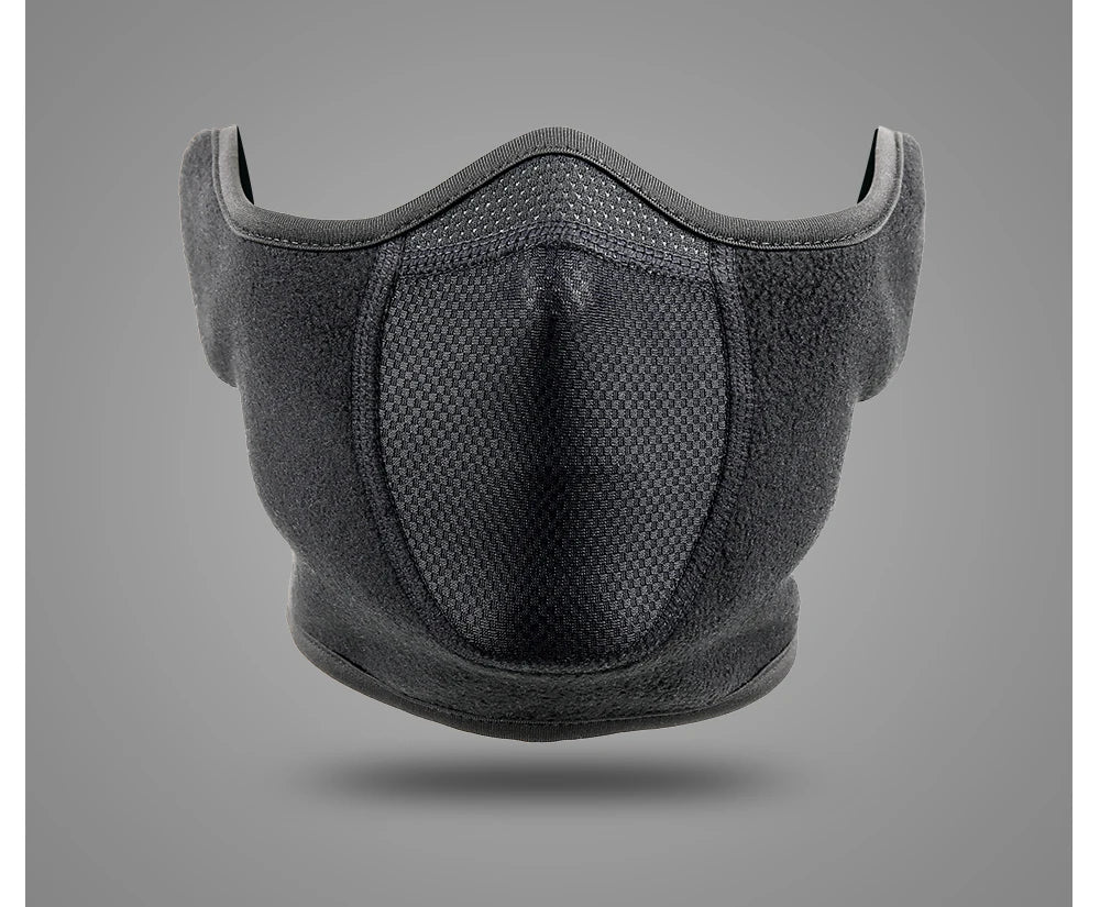 Cold Weather Neck Warmer Ear Cover Fleece Thermal Scarf Mask Face Bandana Skiing Cycling Sport Snowboard Hiking Men Women Winter