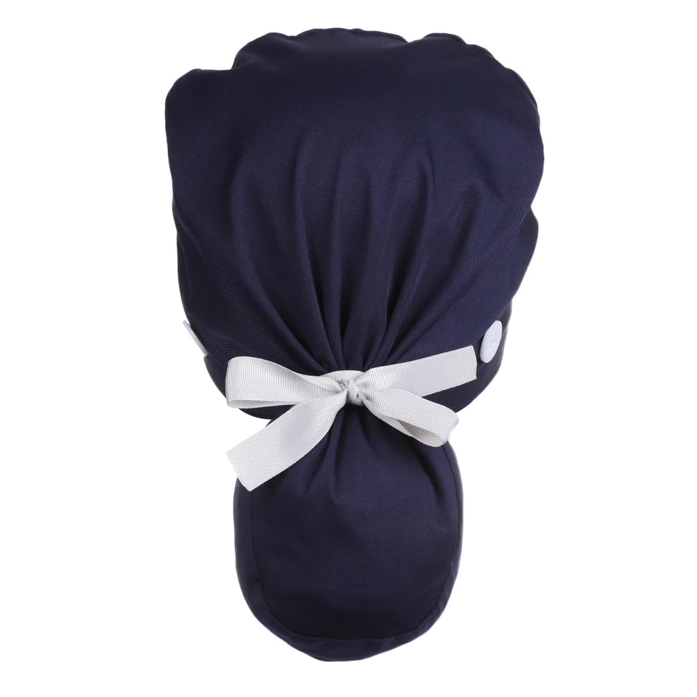 New Operating Room Working Hat Women Long Hair Cap Surgical Cap Eautician Cooking Chef Caps Nurse Headwear Turban