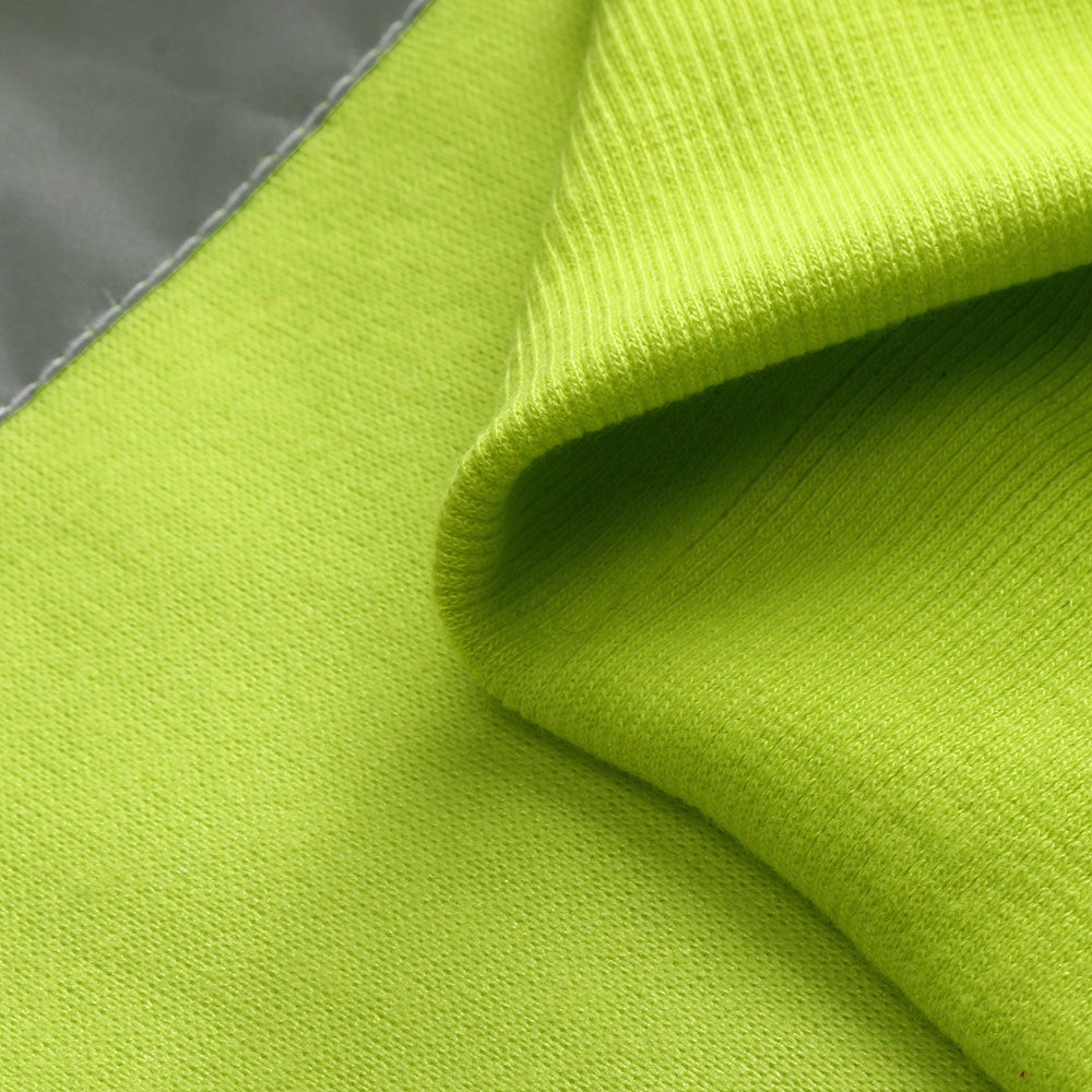 Men Reflective Stripe Hooded Jacket Patchwork Hoodies Road Work High Visibility Pullover Workwear Coat Color Block Hooded Tops