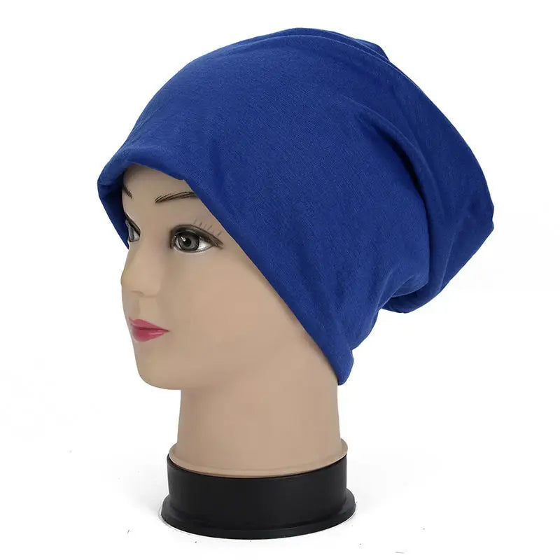 Cotton Knitted Slouchy Hat Sun Hat Warm Windproof Beanie Hip-Hop Hats Ski Baggy Beanies Skullies Unisex Men Women Hedging Cap
