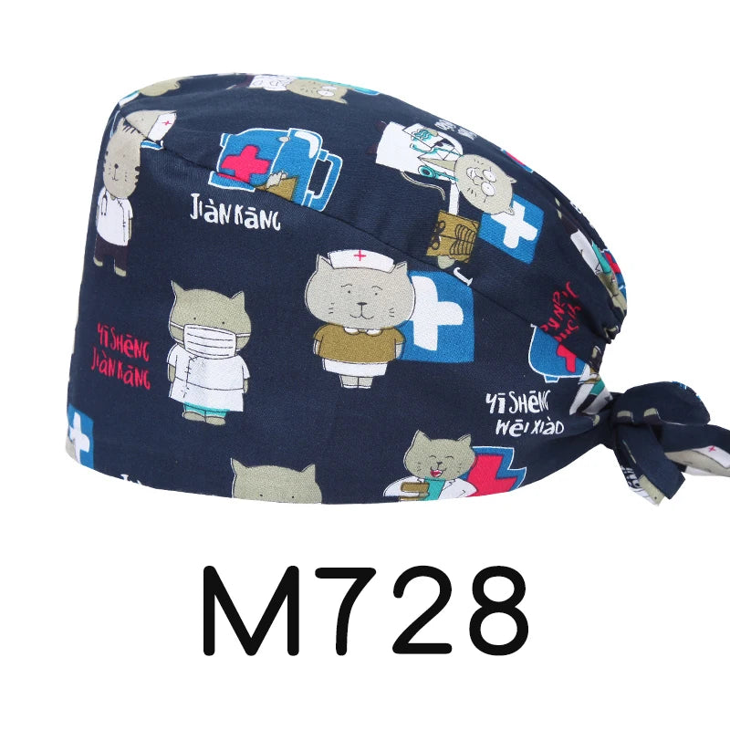 Sky Men's Cap for Doctor Nurses Lab Clinic Medical Scrub Caps Comfortable Soft Dentist Hats M596