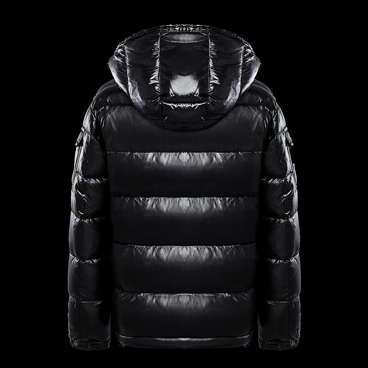Men's Down Jacket Casual Black Glossy Couple Unisex Hooded Puffer Outwears Mens Lightweight Warm Thickened Bread Padded Coat