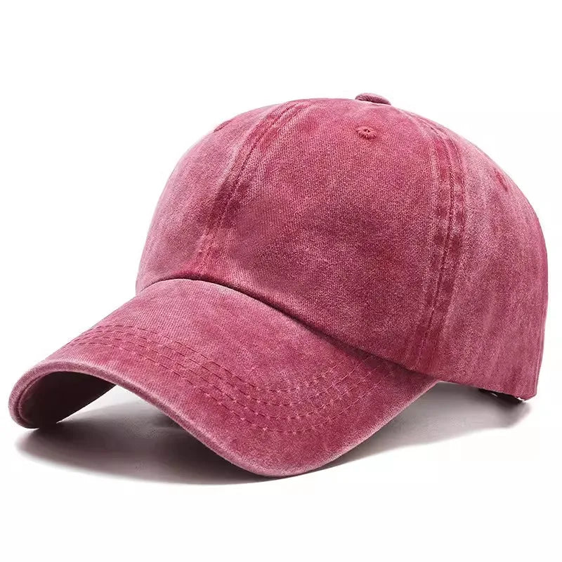 Fashion Sports Hat Cotton Soft Top Visor Caps Casual Outdoor Snapback Hat Cotton Baseball Cap for Men and Women