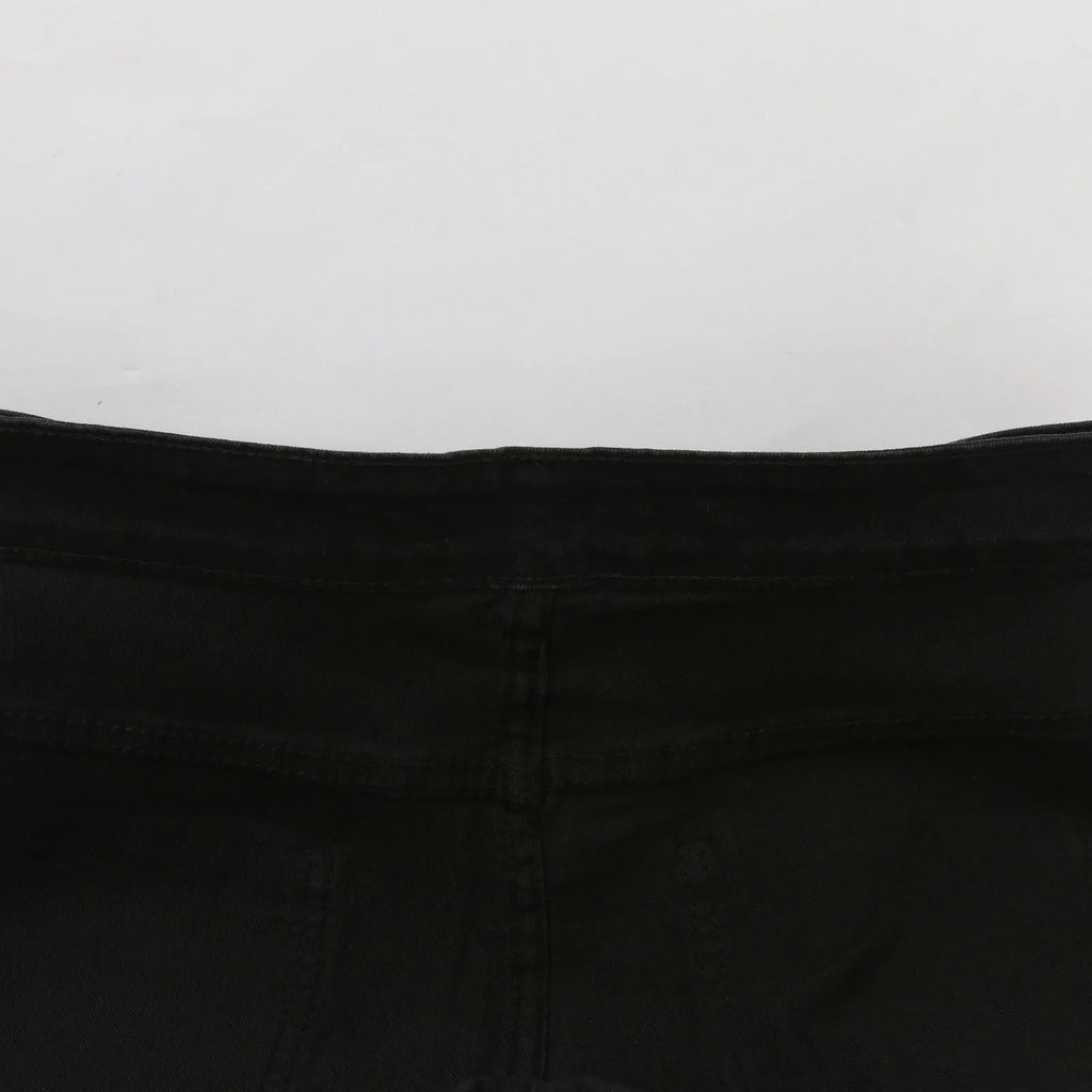 Men Pants Comfortable Jeans Slim Fit Small Feet Scratched Denim Ripped Jeans Streetwear Baggy Jeans Y2k Punk Long Trousers