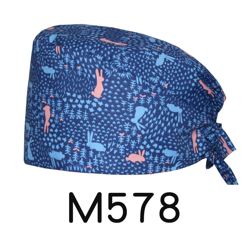 Sky Men's Cap for Doctor Nurses Lab Clinic Medical Scrub Caps Comfortable Soft Dentist Hats M596