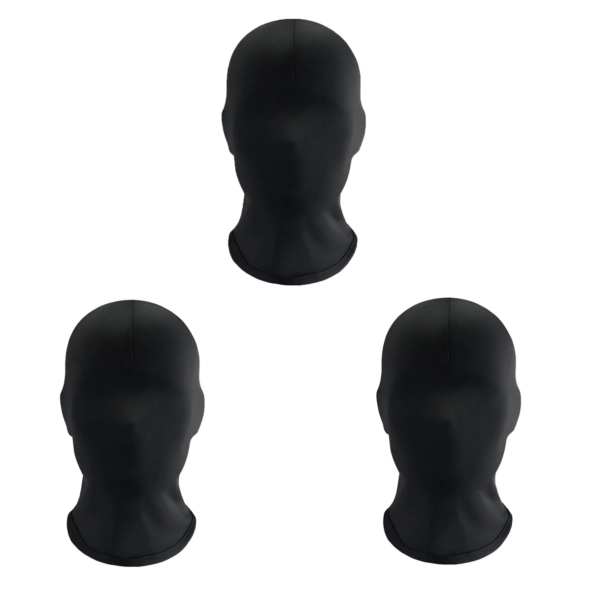 Non Hole Full Face Mask All-round Protection Wind-Protection Balaclava Hat Breathable High Elasticity Headgear for Men and Women