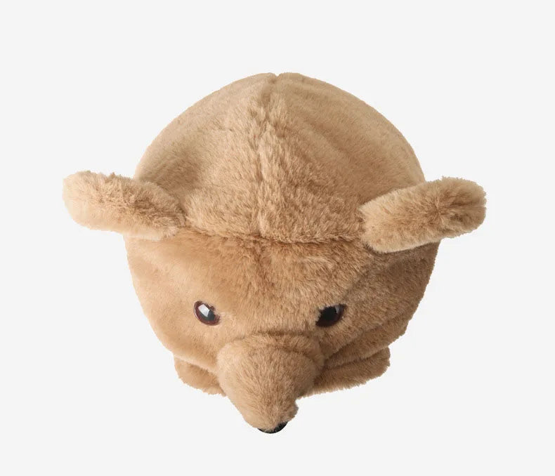 Children's Cartoon Bear Hat Baby Girl Autumn And Winter Korean Version Imitation Rabbit Fur Cute Scarf Integrated Warm Plush Hat