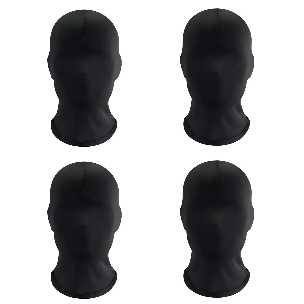 Non Hole Full Face Mask All-round Protection Wind-Protection Balaclava Hat Breathable High Elasticity Headgear for Men and Women