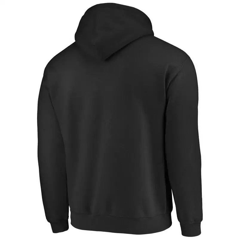 Autumn Winter Men Fleece Warm Mens Sweatshirt Casual Solid Color Streetwear Pullovers Sport School Fashion Hot Sale Hoodies