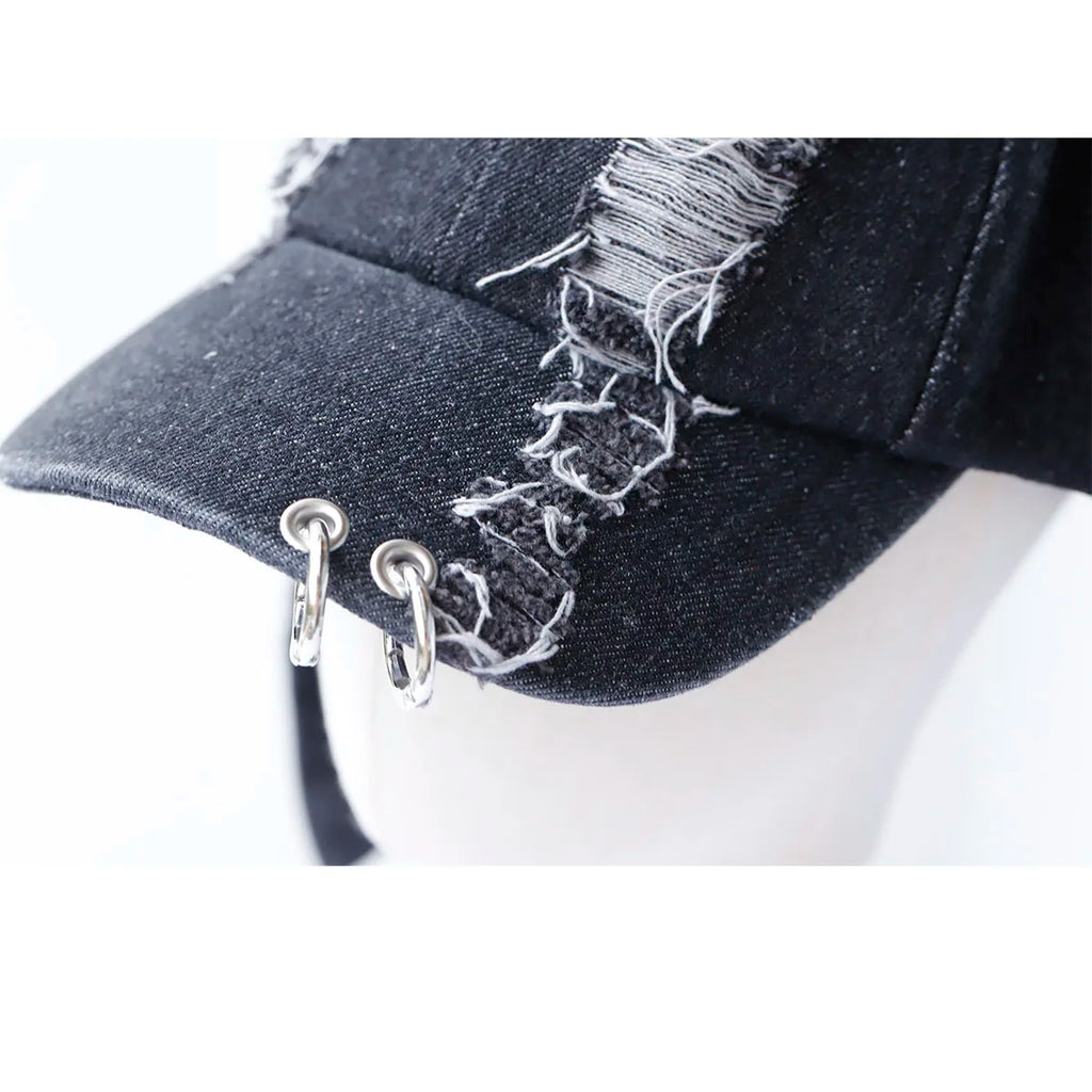 2024 new Hot Girl New Long Rabbit Ears Cowboy Baseball Hat Wash Graffiti Hip Hop Cap Women Men Party Team Baseball Cap