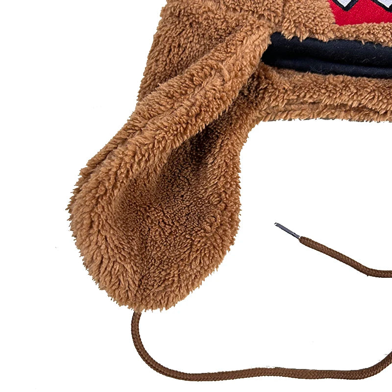 Lightweight Cartoon Hat for Men And Women Cute Funny Lei Feng Style Spring Summer Plush Decorative Hat Popular Fashion Accessory