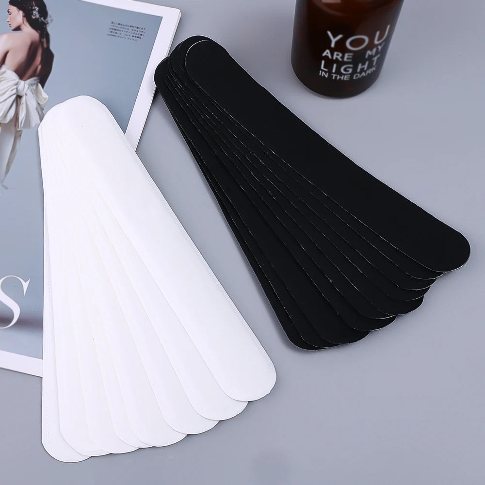 Hat Sweat Absorber Stickers Summer Cap Liner Bands Sweatband Visor Hat Size Reducer Adhesive Sweat Absorbing Strips Pads