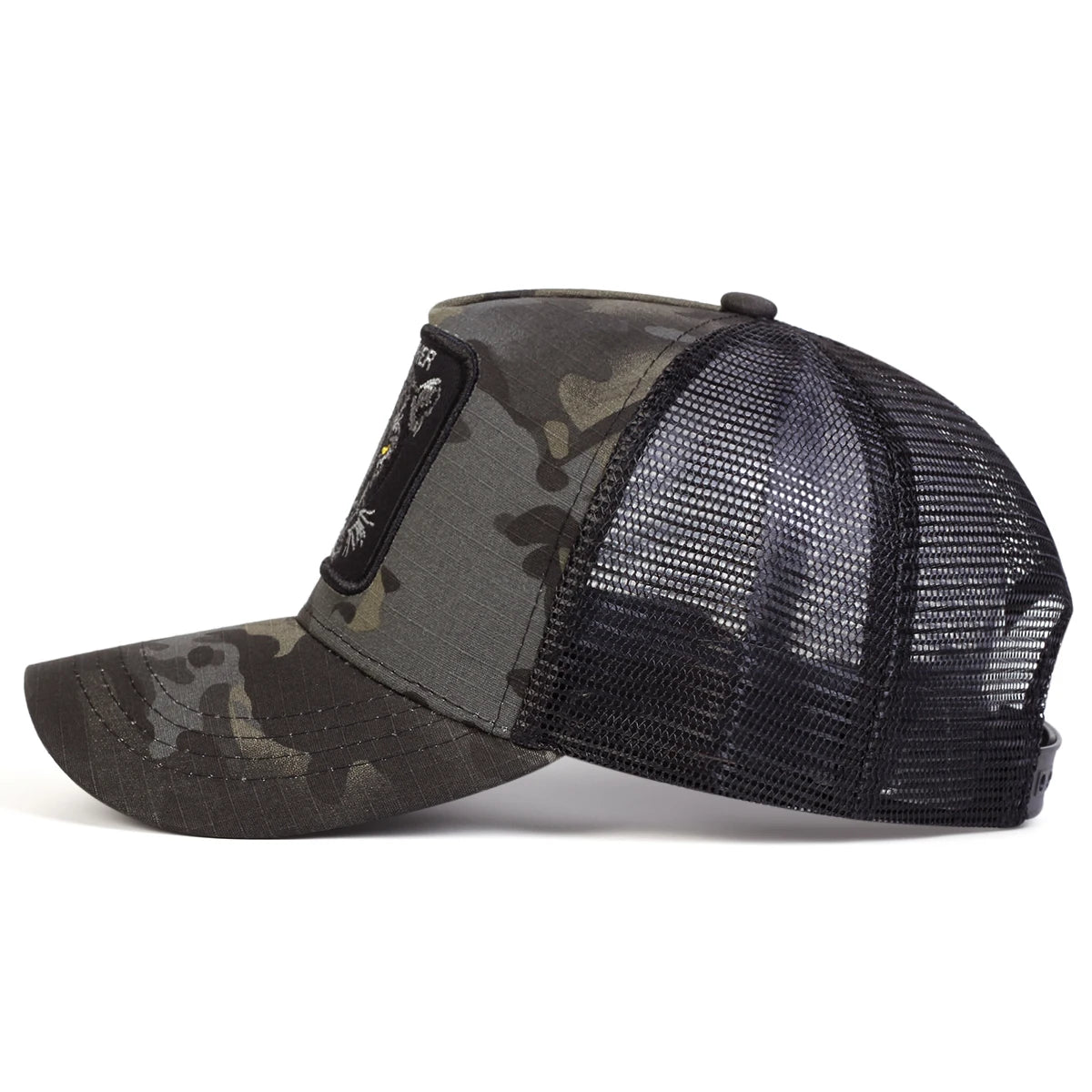 Unisex PANTHER Embroidery Baseball Net Caps Spring and Summer Outdoor Adjustable Casual Hats Sunscreen Hat