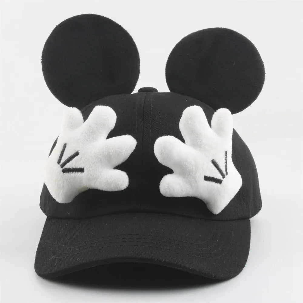 Cute Palm-ear Baseball Cap Unisex Trendy Cartoon-shaped Peaked Caps Sun Protection and Sunshade Baseball Cap for Outdoor Travel