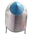 Sun & Rain Protection Hooded Cape - Breathable UV Hat for Farming/Gardening - Wide Brim Bucket Hat with Neck Cover