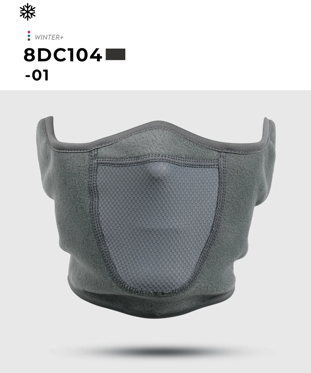 Cold Weather Neck Warmer Ear Cover Fleece Thermal Scarf Mask Face Bandana Skiing Cycling Sport Snowboard Hiking Men Women Winter