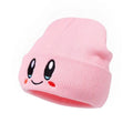 Big Eye Embroidery Elasticity Beanies  Cartoon Knitted Skull Caps Winter Warm Hip Hop Hats Men Crimping Melon Leather Hat
