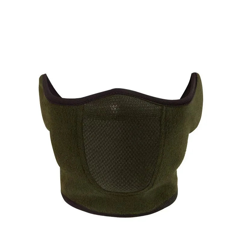 Cold Weather Neck Warmer Ear Cover Fleece Thermal Scarf Mask Face Bandana Skiing Cycling Sport Snowboard Hiking Men Women Winter