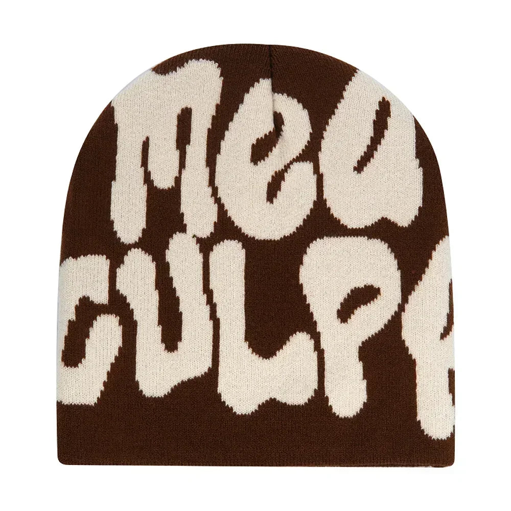 Fashion Letter Beanie Cargo Y2K Cap for Men Women Kanye Beanies Canada Winter Knitted Gorras Hombre Top Keep Warm Hat Outdoor