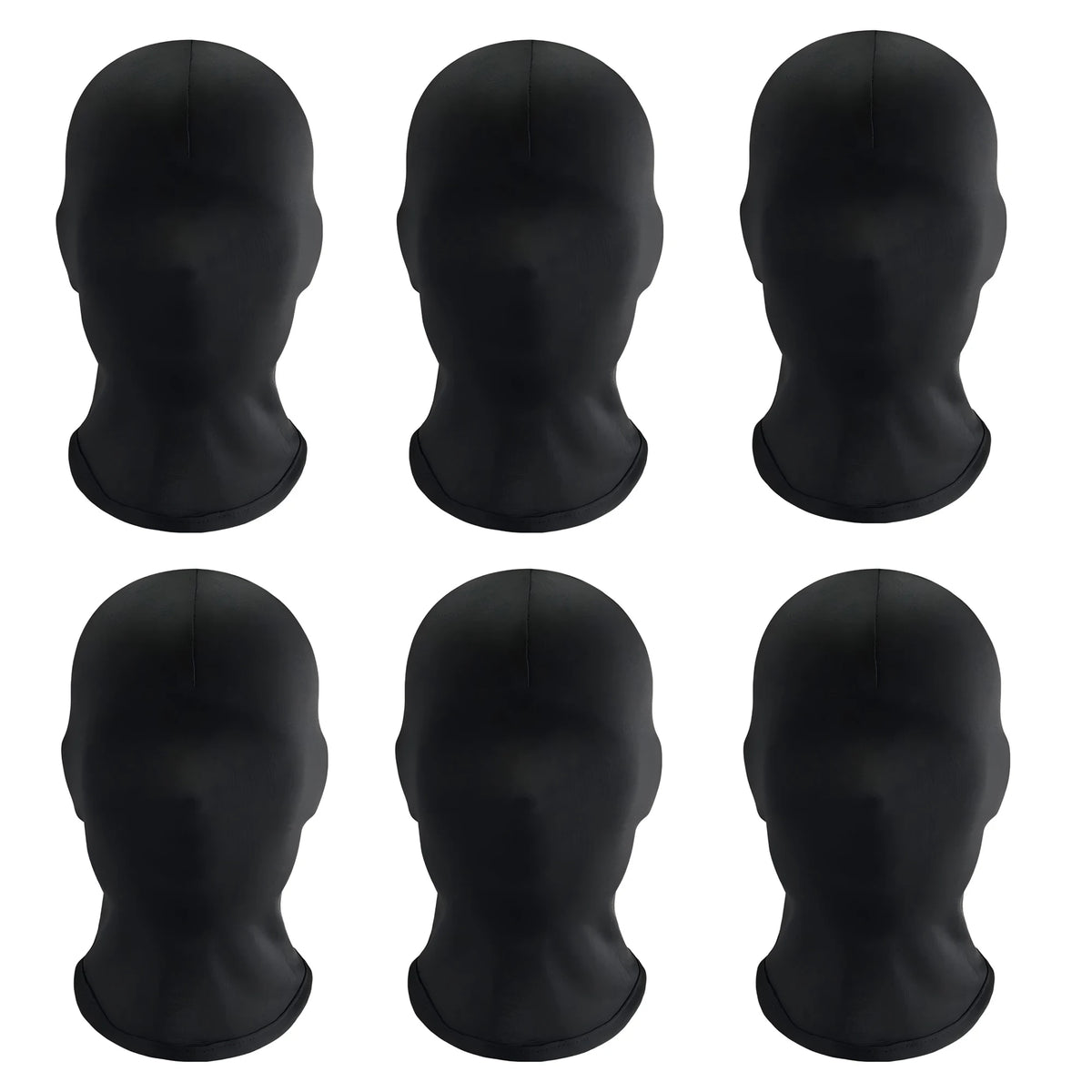 Non Hole Full Face Mask All-round Protection Wind-Protection Balaclava Hat Breathable High Elasticity Headgear for Men and Women