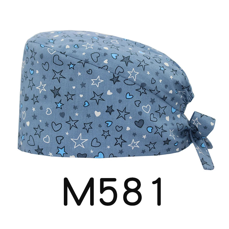 Sky Men's Cap for Doctor Nurses Lab Clinic Medical Scrub Caps Comfortable Soft Dentist Hats M596