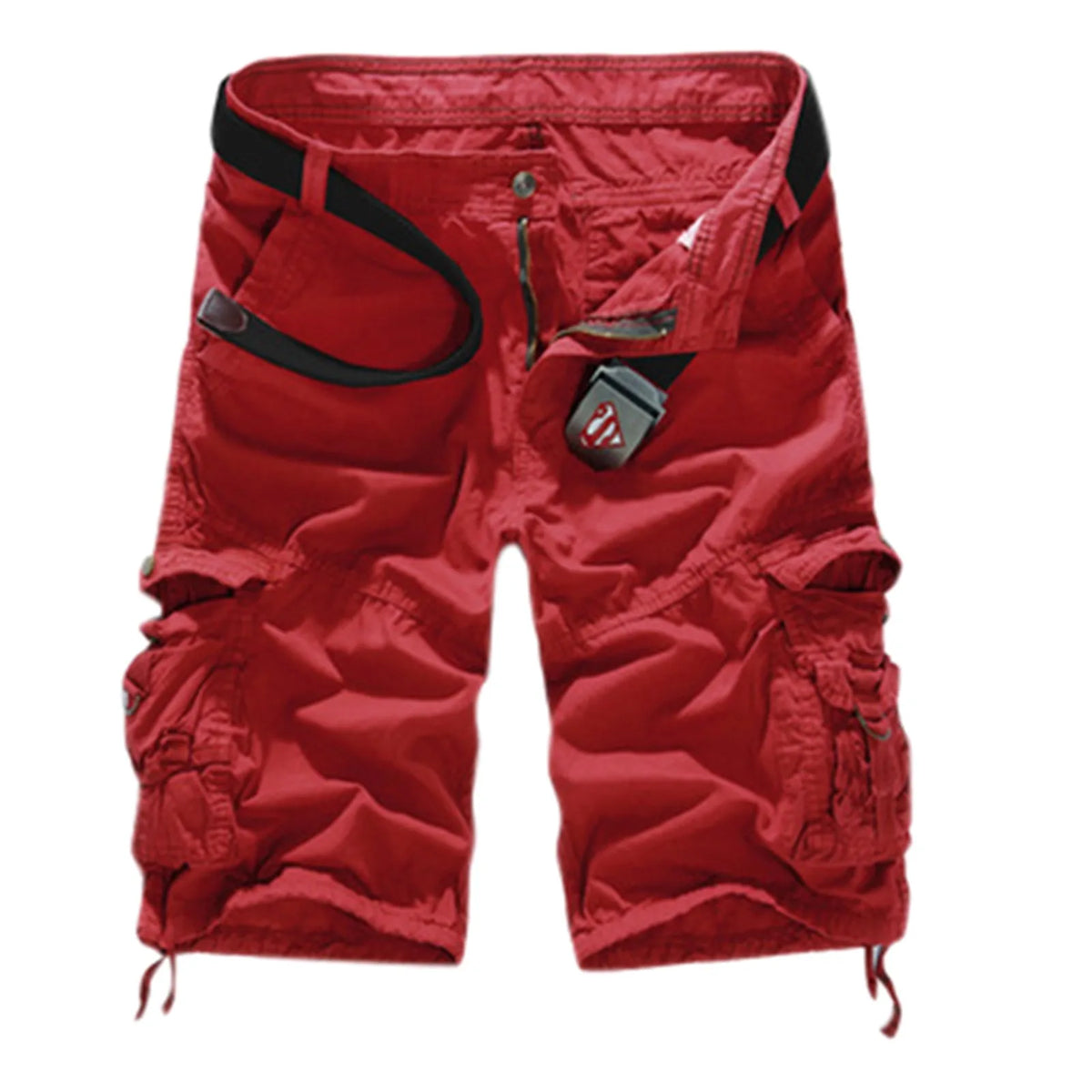 Men'S Denim Shorts With Distressed Details Fashion Sports Cotton Zipper Pocket Camouflage Casual Short Pants For Men Summer