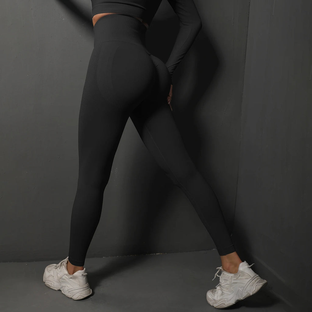 Seamless Gym Leggings Women Yoga Pants Sexy High Waist Booty Lifting Leggings Pants Women Sports Clothing Fitness Wear