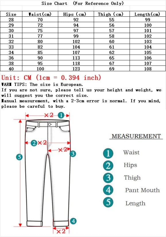Spring Autumn New Men's Pure Black Slim Jeans Elastic Straight Pants Business Fashion Leisure Korean Vintage Denim Pants Male