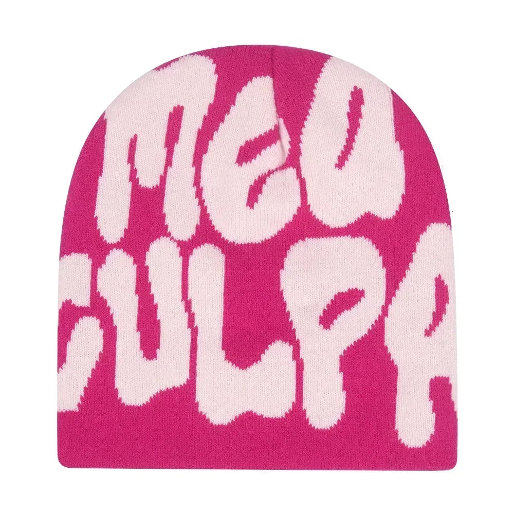 Fashion Letter Beanie Cargo Y2K Cap for Men Women Kanye Beanies Canada Winter Knitted Gorras Hombre Top Keep Warm Hat Outdoor