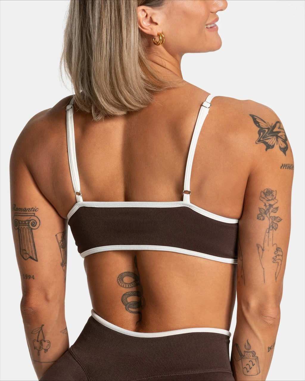 Women Solid Color Gym Sports Bra Summer Yoga Fitness Top Sexy Backless Knit Bra with Chest Cushion Suspender Breathable Bra
