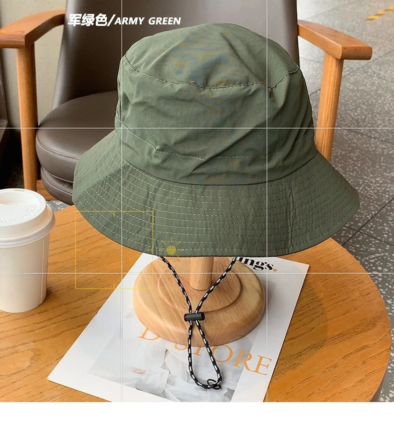 Waterproof Fisherman Hat Women Summer Sun Anti-UV Protection Camping Hiking Mountaineering Caps Men's Panama Bucket Outdoor Hat