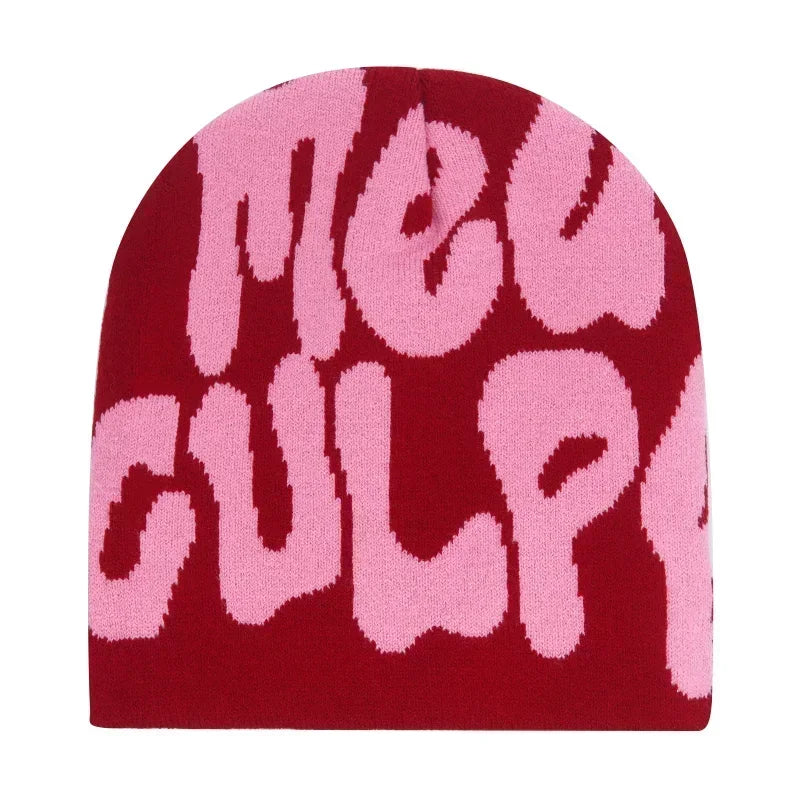 Fashion Letter Beanie Cargo Y2K Cap for Men Women Kanye Beanies Canada Winter Knitted Gorras Hombre Top Keep Warm Hat Outdoor