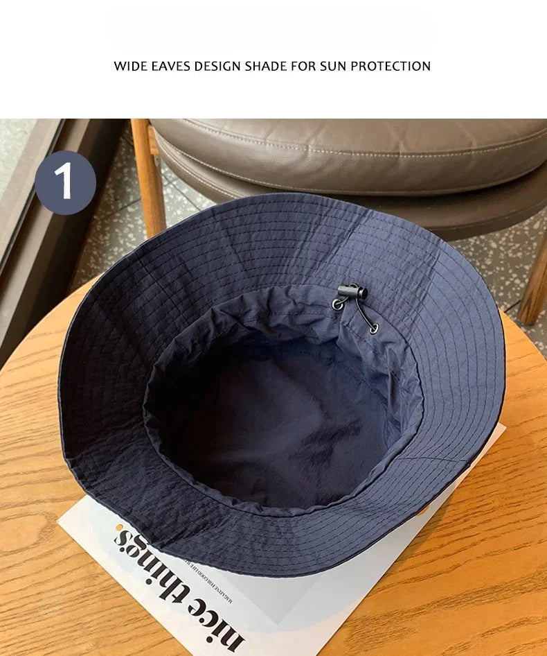Waterproof Fisherman Hat Women Summer Sun Anti-UV Protection Camping Hiking Mountaineering Caps Men's Panama Bucket Outdoor Hat