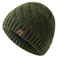 Unisex Peak Labal Winter Hats Fashion Knitted Hats For Men And Women Beanie Cap Outdoor Plush Fur Lined Warm Sports Hats