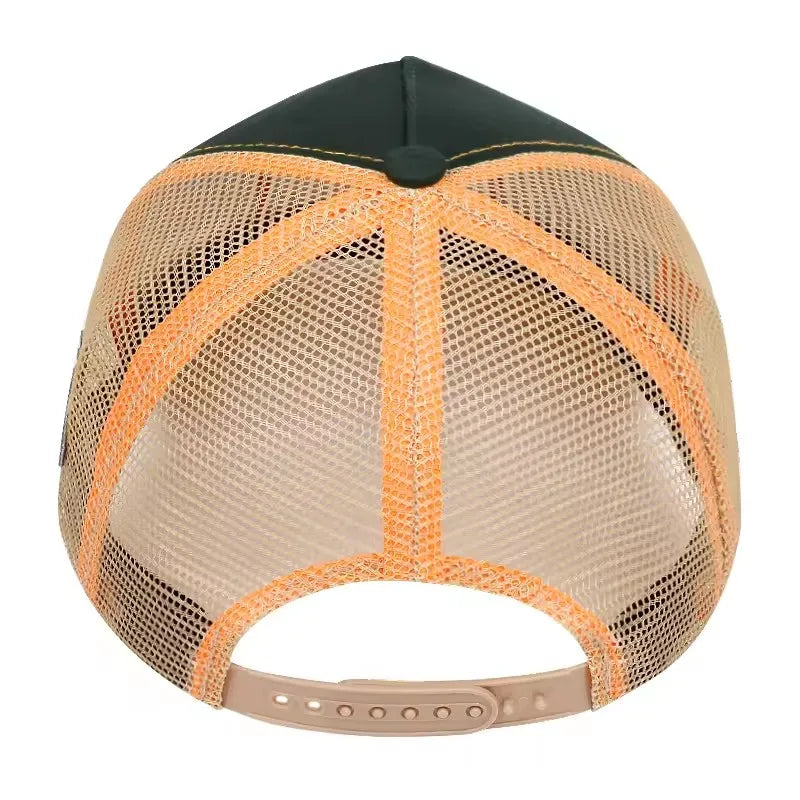 Fashion trend baseball caps men's and women's outdoor summer sun block visor American truck driver net cap cap