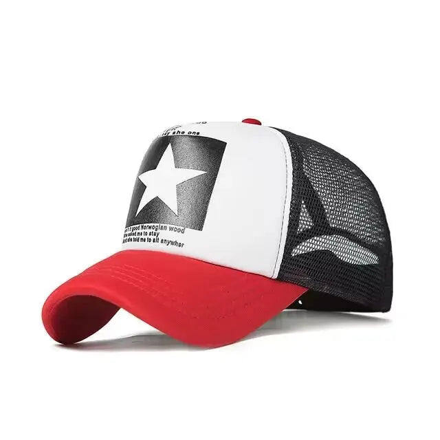 Fashion Spring Baseball Cap Snapback Mesh Hats Hip Hop Caps Cool Men Caps Female Outdoor Casual Sun Hat