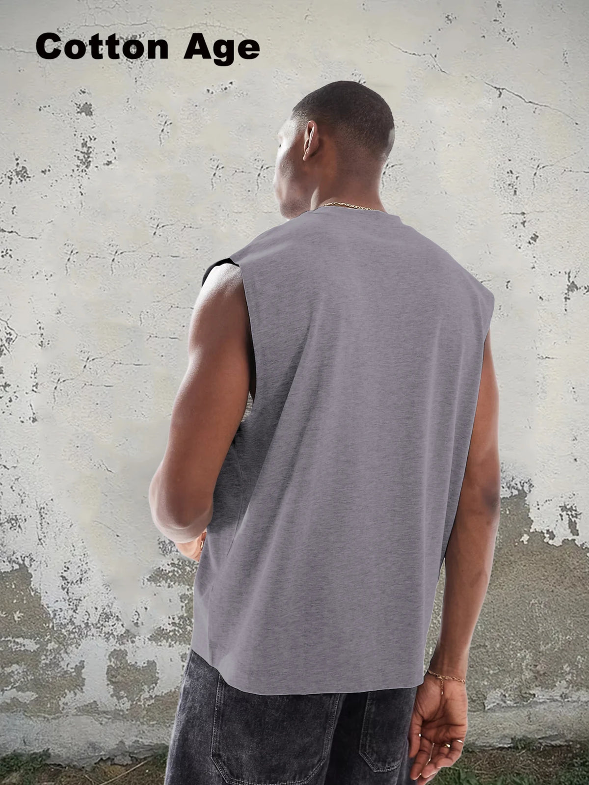 Vintage Men's Tank Top - AllSaints Print Design - Casual Fall/Winter Layering Tee - Perfect Gift For Halloween/Christmas