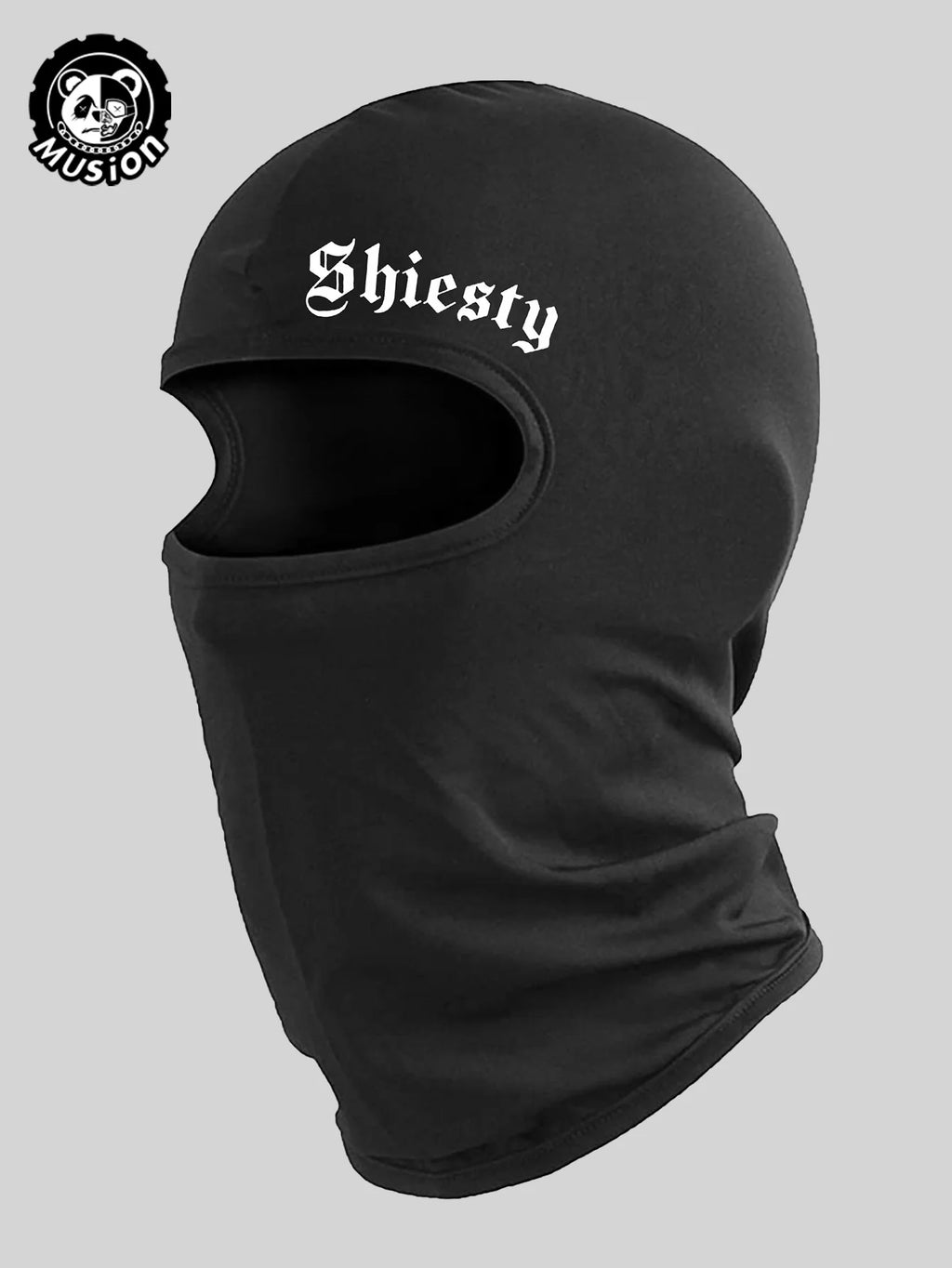 Musion Shiesty Ski Mask Y2K Hip Hop Balaclava Breathable Headwear for Riding and Outdoor Sport