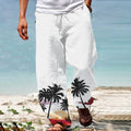 Summer Beach Hippie Harem Pants For Men Streetwear Baggy Boho Yoga Hawaiianss Drop Crotch Trouser Men'S Clothing Sports Pants