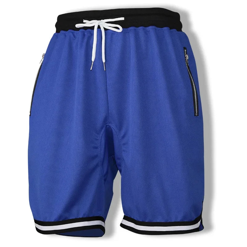 8 Colors Men's Gym Sports Jogger Shorts Breathable Sweat Wicking Quick Dry for Outdoor Running Basketball Training Beach Fitness
