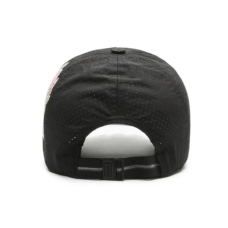Summer Quick Dry Baseball Cap Men's and Women's Flower Sun Hats Printed Chinese Style Floral Sun Hats Outdoor Hats