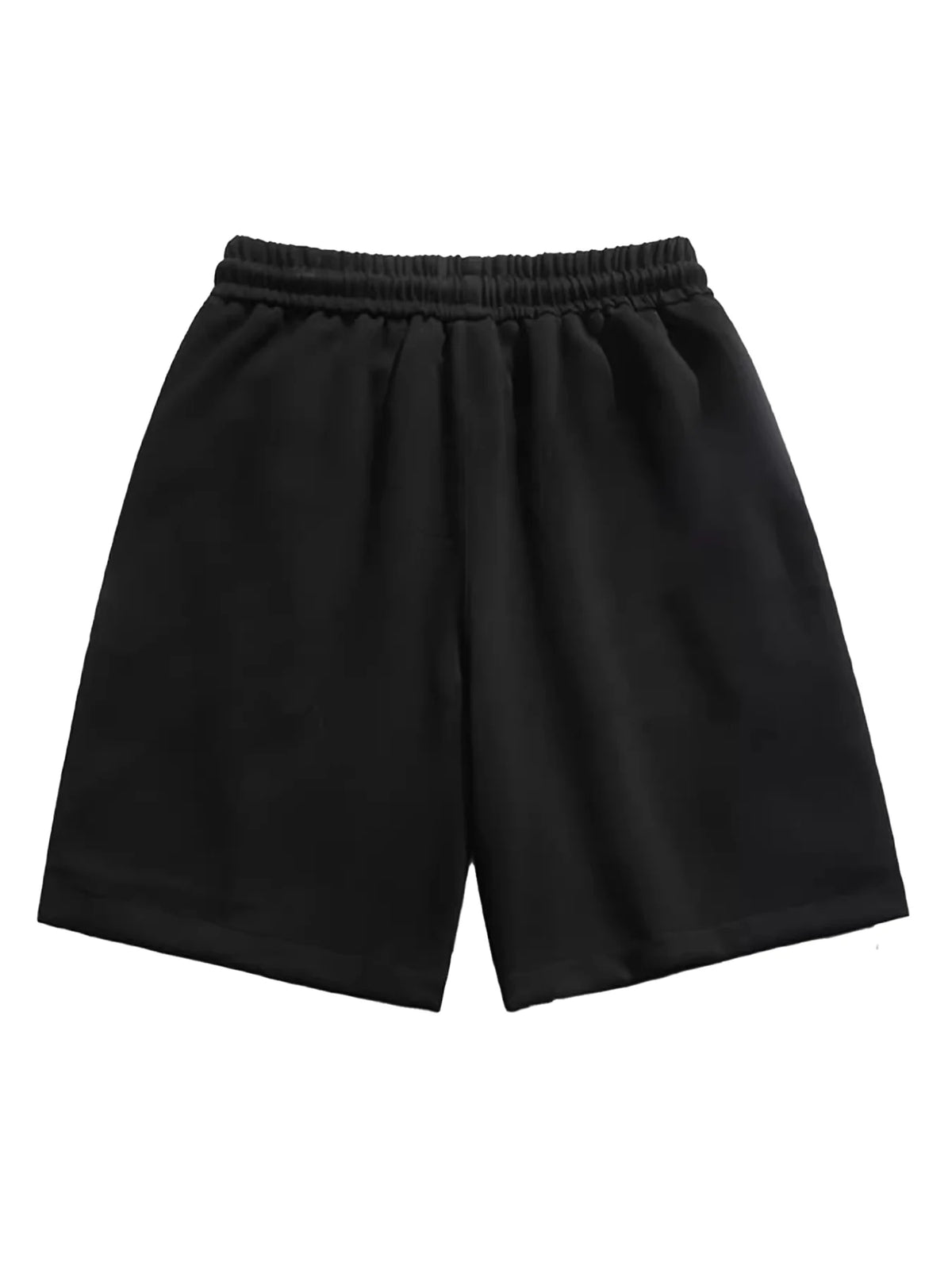3-piece men's shorts, summer solid color drawstring waist regular comfortable breathable training pants, casual sports pants, suitable for outdoor running, cycling, fitness, mountaineering and other sports