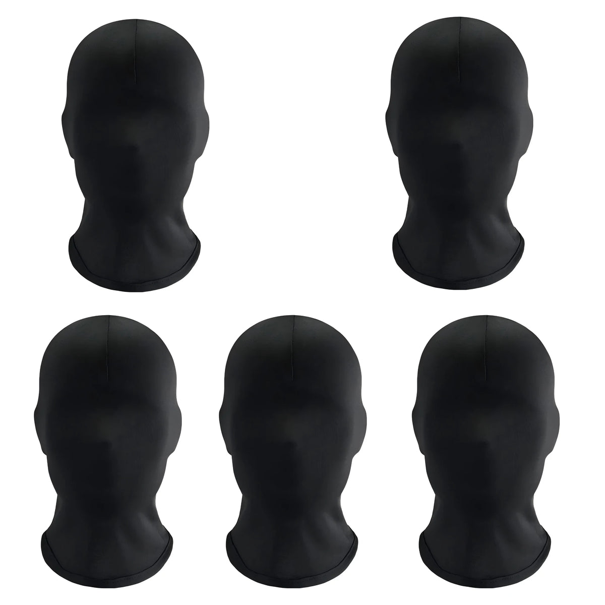 Non Hole Full Face Mask All-round Protection Wind-Protection Balaclava Hat Breathable High Elasticity Headgear for Men and Women