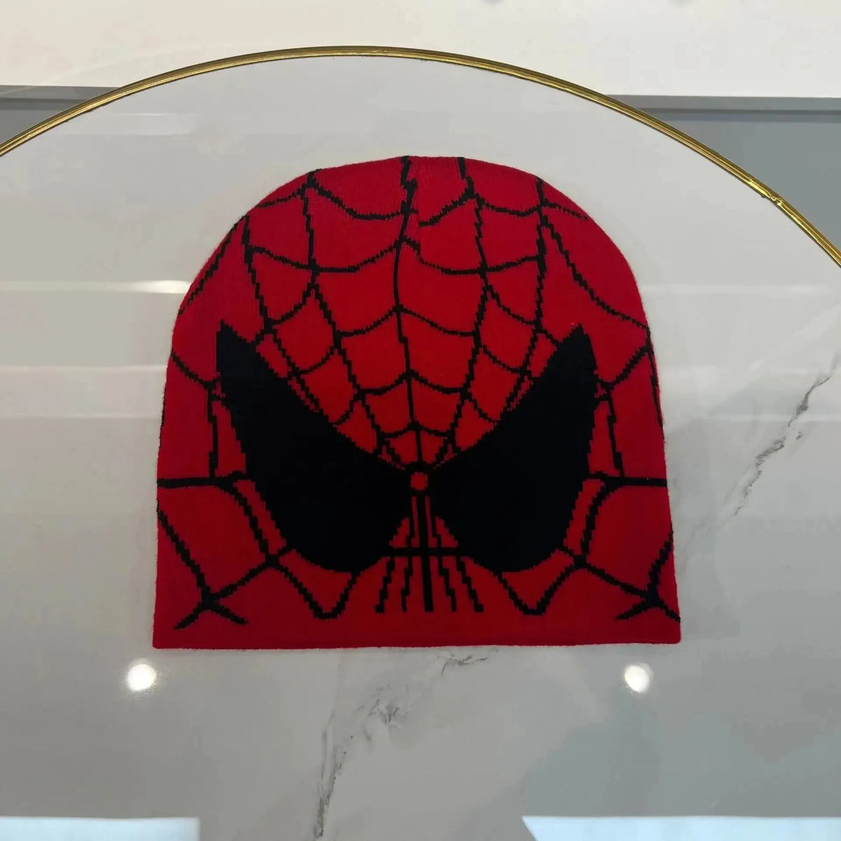 New Cartoon Spider Embroidered Beanies Hat Men Winter Autunm Warm Knitted Bonnet Cap Soft Wool  Beanies Caps Boys Gifts ﻿