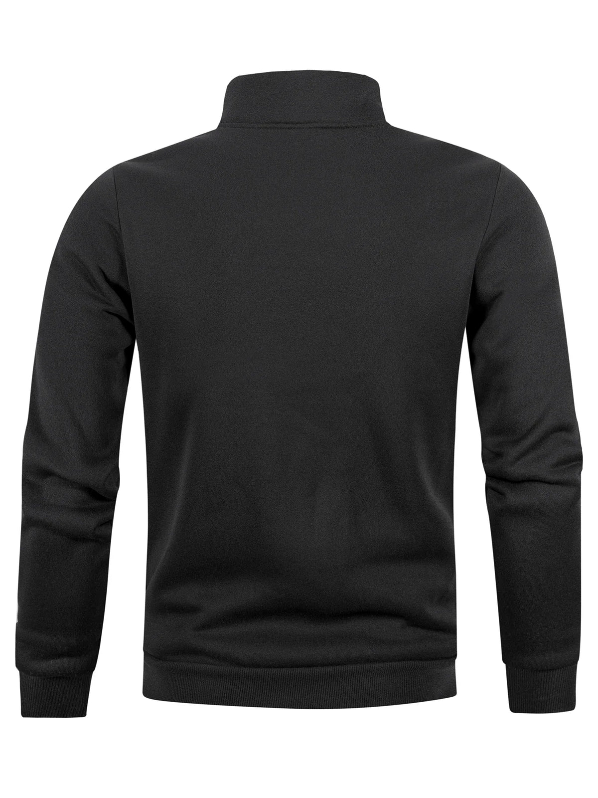 Autumn Men's Zipper Pullover Turtlenecks Warm Sweaters Solid Color Long Sleeved Fashion Male Casual Daily Sweatshirt Top