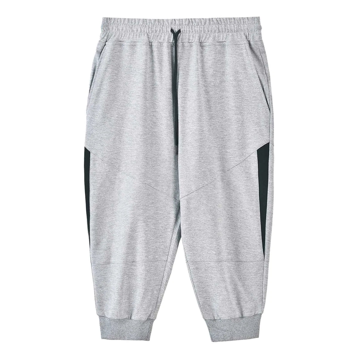 Cropped Shorts Mens Leggings Stretch Sweatwicking Cooling Breathable Summer Athleisure Tracks Pants For Men