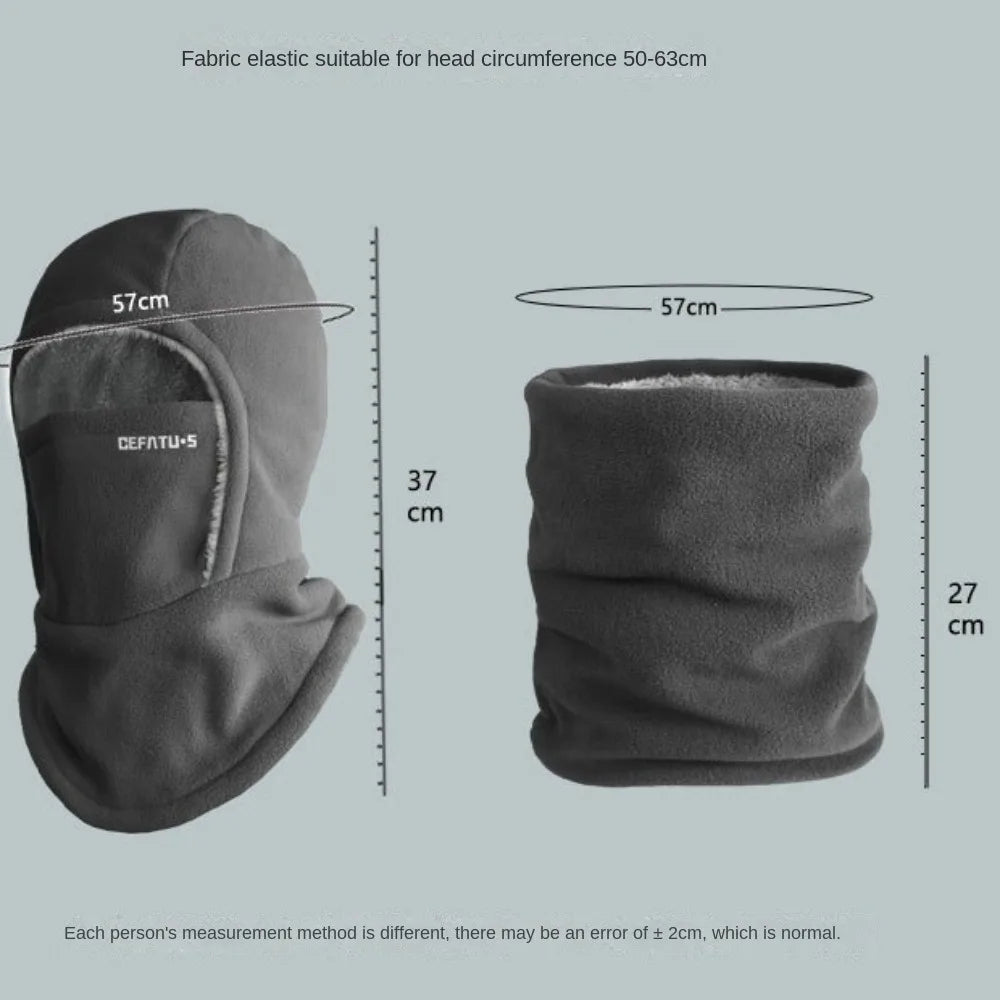 Ski Mask Cycling Scarf Winter Neck Thermal Balaclava Winter Mask Warmer Hood Windproof for Men Women Cold Weather Balaclava